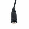 Picture of Foto&Tech 350cm Male to Female 2.5mm Replacement Compatible with Canon RS-60E3 Shutter Release Extension Cable Camera Stereo IR Remote Cable Stereo Audio & Data Control-Fully Molded Construction PVC