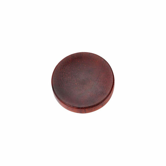 Picture of VKO Wood Soft Shutter Release Button Sticker Compatible with Sony A7RIII A7II A7III A7RII RX100 V IV III II A6000 A6300 A6400 X-T100 X-T1 10.5mm Concave Surface Red(Wood Grain Random)