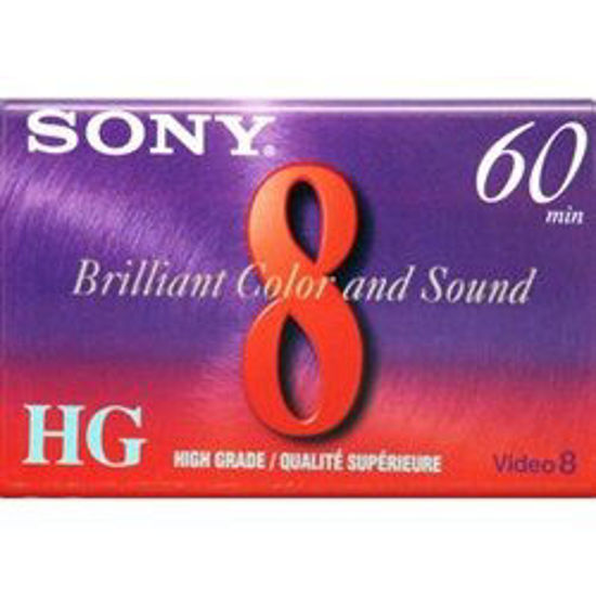 Picture of Sony P6-60HG 60 Minute High Grade 8mm Tape