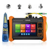Picture of Rsrteng OTDR Optical Fiber Tester 1310/1550nm 34/34dB Range 150km CCTV Tester 12MP IP Camera Tester 8MP TVI/CVI/AHD/CVBS Cable Test Network Tools Connectors FC/UPC,SC,ST,LC Event Map LS OPM VFL OLS
