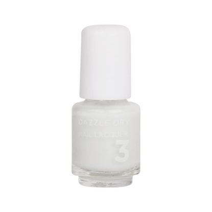 Picture of Dazzle Dry Nail Mini Lacquer (Step 3) - Fine China - A sheer milky white. Simple and clean. Sheer milky finish. (0.17 fl oz)