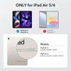 Picture of ESR for iPad Air 5th Generation Case (2022), iPad Air 4th Generation Case (2020),Slim and Light, Yellowing Resistant,Transparent Back Cover, Supports Pencil 2, Project Zero Series, Clear