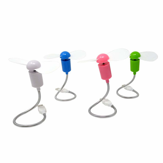 GetUSCart- Honbay 4PCS Mini Mobile Portable USB-Powered Cooling Fan ...