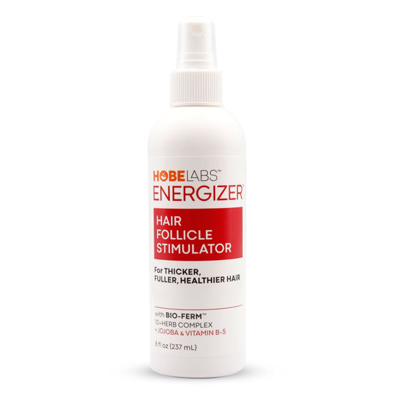 Picture of Hobe Labs Energizer Hair Follicle Stimulator with Jojoba and Vitamin B-5 for Thicker, Fuller Hair, 8 oz
