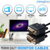 Picture of Cables Direct Online 25FT SVGA Monitor Cable, Male to Male 1080P Super VGA Display Cord for PC Projector Laptop TV