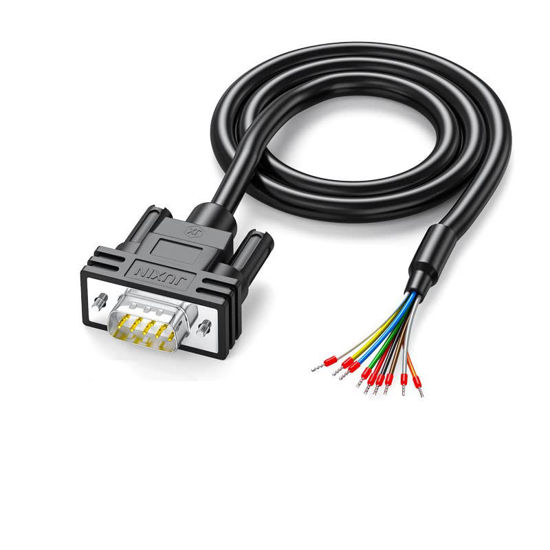 GetUSCart JUXINICE DB9 Male Connector RS232 Serial Extension Cable,D