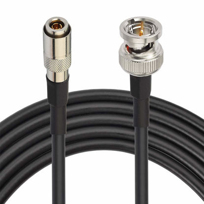Picture of Superbat HD SDI Cable Blackmagic BNC Cable, DIN 1.0/2.3 to BNC Male Cable (Belden 1855A) - 5ft - for Blackmagic BMCC/BMPCC Video Assist 4K Transmissions HyperDeck Kameras