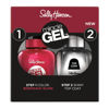 Picture of Sally Hansen Miracle Gel Nail Polish, Shade Bordeaux Glow #469 with Shiny Top Coat Duo Pack