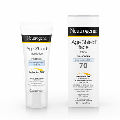 Picture of Neutrogena Age Shield Face Lotion Sunscreen Broad Spectrum SPF 70 - 3 Oz