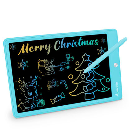 Picture of 11 Inch LCD Writing Tablet, Colorful Drawing Doodle Board for Kids Toddler Drawing Pad Writing Board, Christmas Birthday Gifts for Boys Girls Age 3-7 Blue
