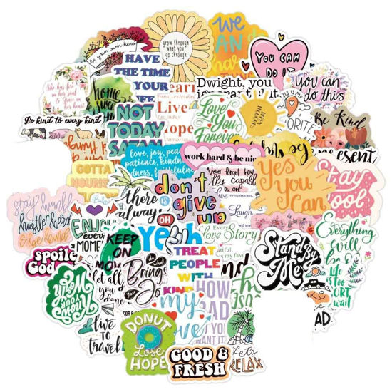 200 Pcs Inspirational Words Stickers, Motivational India