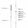 Picture of (2 Pack) Aux Headphones/Earphones/Earbuds 3.5mm Wired Headphones Noise Isolating Earphones with Built-in Microphone & Volume Control Compatible with iPhone 6 SE 5S 4 iPod iPad Samsung/Android MP3