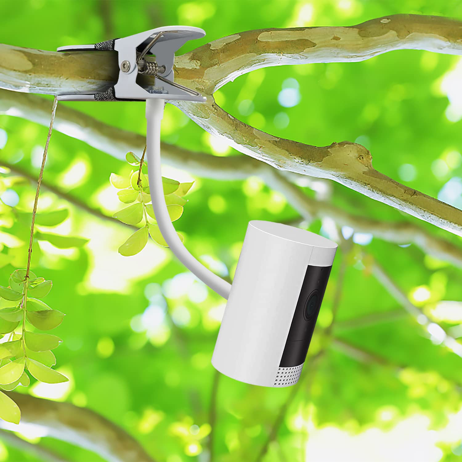 GetUSCart 2Pack Flexible Clamp Mount Compatible with Stick Up Cam