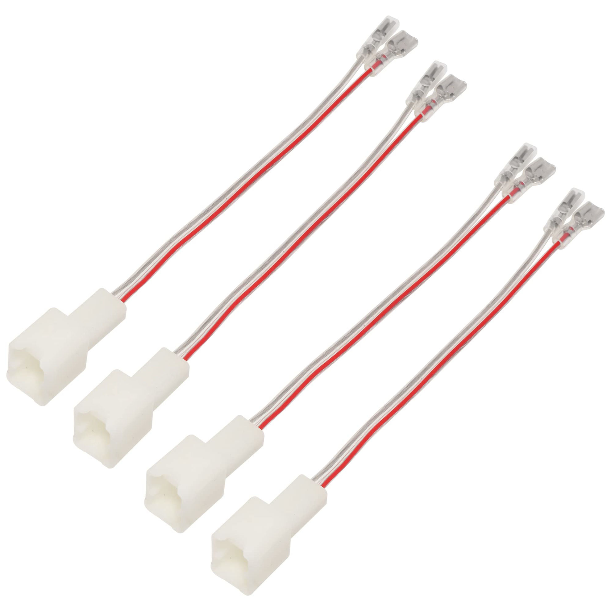 GetUSCart RED WOLF Car Door Speaker Wiring Harness Adapter Connector