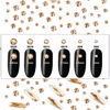 Picture of 1788 Pieces Flatback Rhinestones for Crafts,Nail Gems Gemstones Crystals Jewels,Craft Glass Diamonds Stones Bling Rhinestone with Tweezers and Picking Pen,12 Colors(Champagne)
