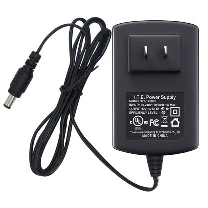 Picture of AC to DC 12V 3A Power Supply Adapter 5.5mm x 2.1mm for CCTV Camera DVR NVR UL Listed FCC