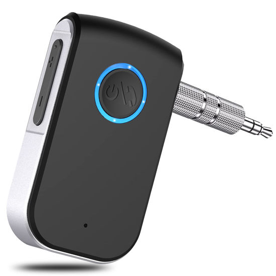 Bluetooth 5.0 Stereo Audio Adapter Wireless Handsfree Receiver for