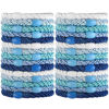 Picture of Thick Hair Ties, Funtopia 30 Pcs High Elastic Hair Bands Ropes Ponytail Holders Sports Hair Ties for Thick Hair & Extra Thick Hair, No Crease No Damage Soft Hair Elastics