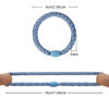 Picture of Thick Hair Ties, Funtopia 30 Pcs High Elastic Hair Bands Ropes Ponytail Holders Sports Hair Ties for Thick Hair & Extra Thick Hair, No Crease No Damage Soft Hair Elastics