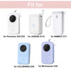 Picture of Pink Case Compatible with Phomemo D30 D35 Label Maker, Fit for NIIMBOT D11 D110, Fit for JADENS D110, Case Easily Storage and Carry, Easily Store Your Printer, Tape, USB Line (Pink)