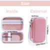 Picture of Pink Case Compatible with Phomemo D30 D35 Label Maker, Fit for NIIMBOT D11 D110, Fit for JADENS D110, Case Easily Storage and Carry, Easily Store Your Printer, Tape, USB Line (Pink)