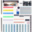 Picture of ELEGOO Electronic Fun Kit Bundle with Breadboard Cable Resistor, Capacitor, LED, Potentiometer total 235 Items for Arduino