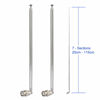 Picture of Bingfu Police Radio Scanner Antenna 20-1300MHz 7 Section Telescopic BNC Male Antenna 2-Pack Ham Radio Handheld CB Radio Antenna for Uniden Whistler Police Radio Scanner Two Way Radio Frequency Counter