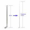 Picture of Bingfu Police Radio Scanner Antenna 20-1300MHz 7 Section Telescopic BNC Male Antenna 2-Pack Ham Radio Handheld CB Radio Antenna for Uniden Whistler Police Radio Scanner Two Way Radio Frequency Counter