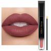 Picture of MAKI YIKA Brown Nude Liquid Lipstick for Women, Color Stay Long Lasting Warm Brown Matte Lipstick for Latte Makeup, Transferproof & Smudgeproof, DINNER TIME