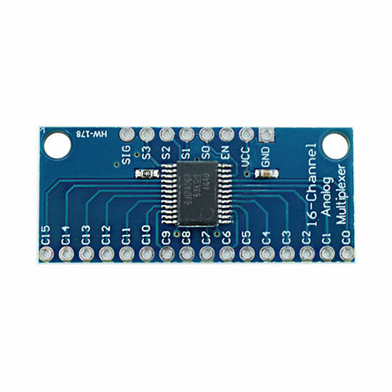 GetUSCart- DEVMO 2PCS CD74HC4067 16 Channel Analog Digital Multiplexer ...