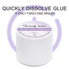 Picture of Lash Remover for Lash Extensions/Lash Clusters Cream Lash Glue Remover 10g Effectively| Low Irritation for Sensitive Skin Lash Extension Remover Easy Removal of Indicidual Lashes Glue Remover(Rose)