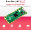 Picture of Raspberry Pi Pico with Pre-Soldered Header Microcontroller Mini Development Board Based on Raspberry Pi RP2040 Chip,Dual-Core ARM Cortex M0+ Processor, Flexible Clock Running up to 133 MHz