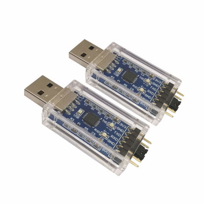 Picture of DSD TECH 2PCS USB to TTL Serial Adapter with CP2102 Chip Compatible with Windows 7,8,10,Linux,Mac OS X