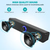 Picture of TAOTOSUNE Computer Speakers, USB Powered PC Speakers Wired Stereo Desktop Speakers for Computer, Desktop, Laptop, PC, Pad, Cellphone [2023 Version]
