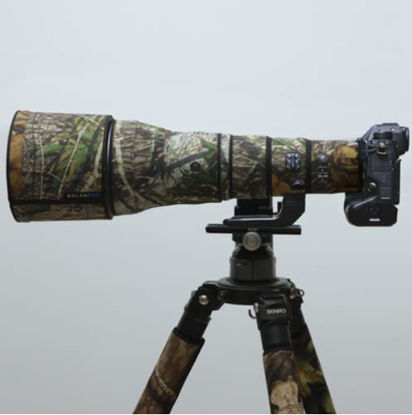 Picture of ROLANPRO Waterproof Lens Camouflage Coat for Nikon Z 800mm f6.3 VR S Camouflage Rain Cover Lens Protective Sleeve Guns Case Clothing-#17 Jungle Waterproof