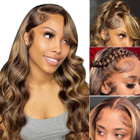 human hair lace wigs blonde