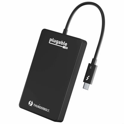 Picture of Plugable 1TB Thunderbolt 3 External SSD NVMe Drive (Up to 2400MBs/1800MBs R/W)
