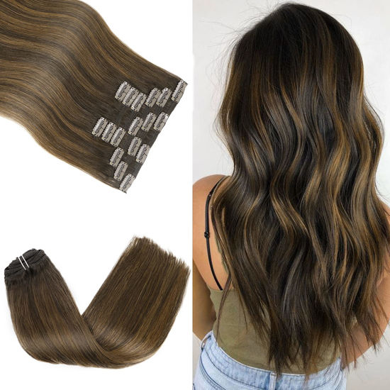 Clip in hair clearance extensions 22 inch