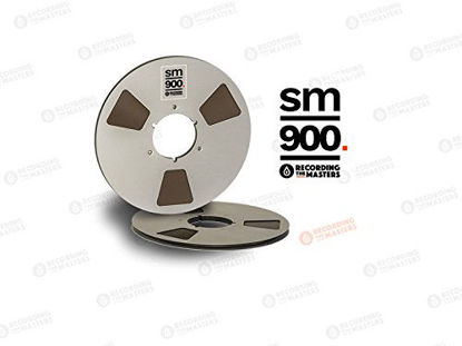 Picture of NEW RTM PYRAL SM900 1/4" 2500' 762m 10.5" Metal Reel NAB Hinged Box RMG/EMTEC Studio Mastering Tape R34620