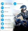 Picture of FreedConn TCOM-SC Motorcycle Helmet Bluetooth Intercom Headset Communication Systems Kit, for 2 or 3 Riders, LCD Screen/FM Radio/Mobile phone/MP3/GPS Connective/Range 800m / Handsfree (2 Pack)