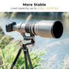 Picture of K&F Concept Upgraded Gimbal Tripod Head, Exclusive Lubricant, All-CNC Aluminum Alloy Gimbal Head, Precise Horizontal and Vertical Adjustment Tripod Head, Maximum Load Capacity of 44.09lbs/20kg.