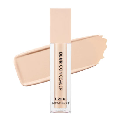 Picture of L.O.C.K. BLUR CONCEALER [Rose Pale] Medium-to-Full Coverage Hydrating Concealer with Caffein. Vegan Cruelty Free Made in Korea