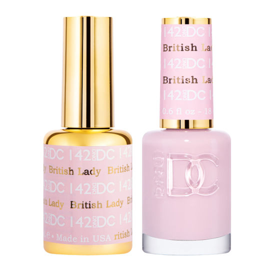 Picture of DND DC GEL DUO 142 BRITISH LADY