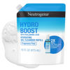Picture of Neutrogena Hydro Boost Fragrance Free Hydrating Gel Facial Cleanser with Hyaluronic Acid, Daily Foaming Face Wash & Makeup Remover, Gentle Face Wash, Non-Comedogenic, Refill Pouch, 16 fl. oz