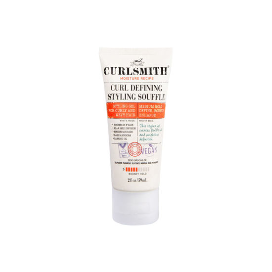 Picture of CURLSMITH - Curl Defining Styling Soufflé - Vegan Medium Hold Styling Gel for Wavy, Curly and Coily Hair (2oz)