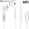 Picture of (2 Pack) Aux Earbuds/Earphones for iPhone HiFi-Audio Stereo Noise Isolating Earbuds with Mic+Volume Control Compatible for iPhone 12 Mini/12/SE/11/X/XR/8/8 Plus/7 Support All iOS Systems-White