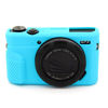 Picture of Easy Hood G7X Mark II Case G7X Mark III Case G7X Camera Silicone Case,Soft Silicone Protective Cover for Canon Powershot G7X Mark III DSLR Camera(Blue)