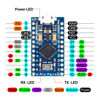Picture of OSOYOO Pro Micro ATmega32U4 5V/16MHz Module Board with 2 Row pin Header Replace with ATmega328 Pro Mini for Arduino