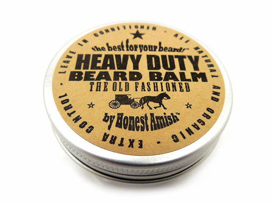 Picture of Honest Amish - Heavy Duty Beard Balm - 2 Ounce - Beard Conditioner