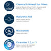 Picture of CeraVe Hydrating Sheer Sunscreen SPF 30 for Face and Body | Mineral Sunscreen & Chemical Sunscreen with Zinc Oxide, Hyaluronic Acid, Niacinamides and Ceramides| Paraben Free Fragrance Free | 3 Ounces